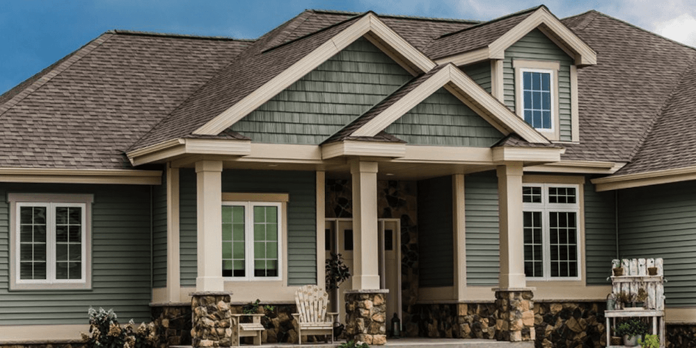 Traditional Vinyl Siding Home