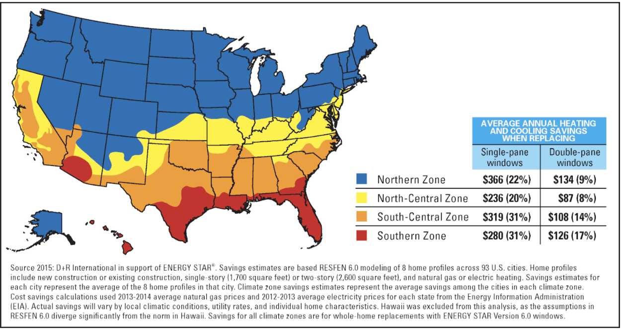 Energy Star map 