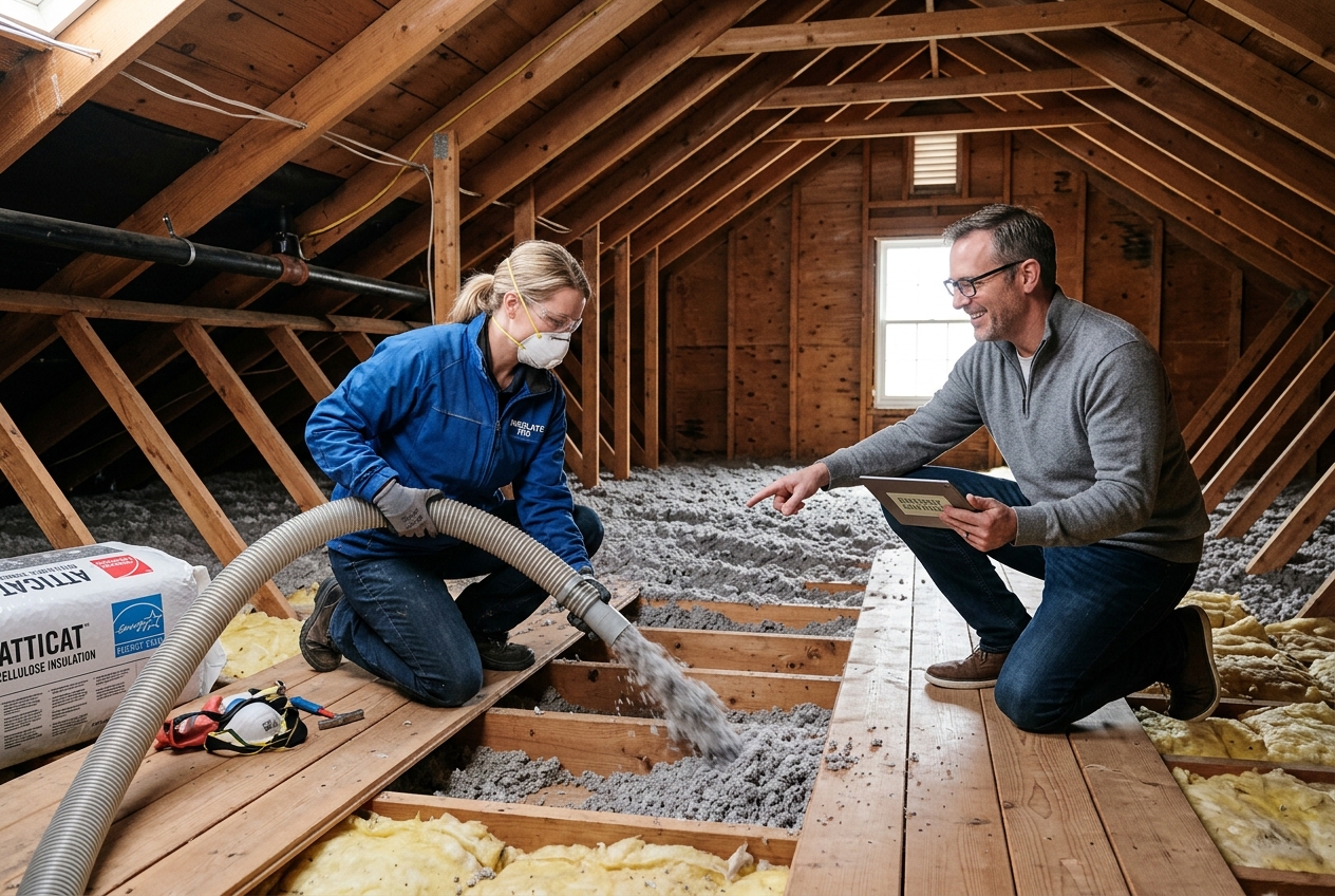 Blown-In Insulation Cost: Long-Term Savings and Tax Credits