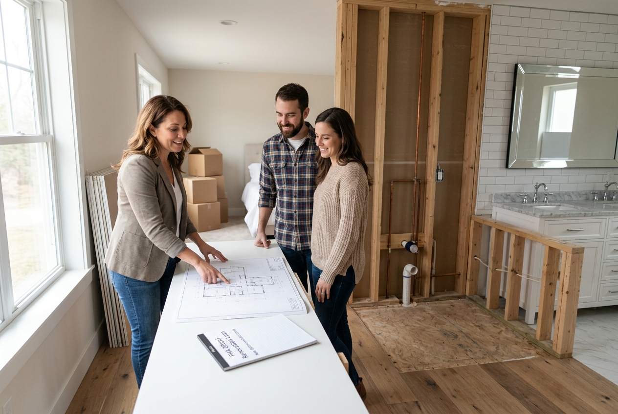 Cost for Adding a Bathroom with an FHA 203(k) Renovation Loan