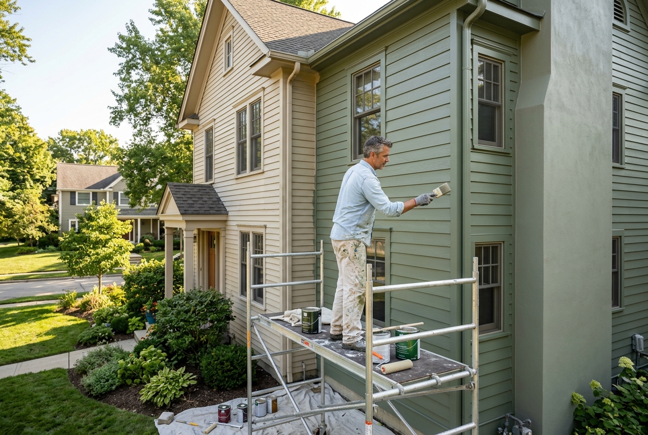 Exterior Painting Cost: Traditional Paint vs. Long-Term Coatings