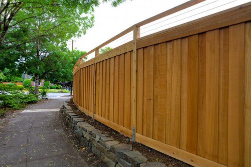 Wood Fence Installation