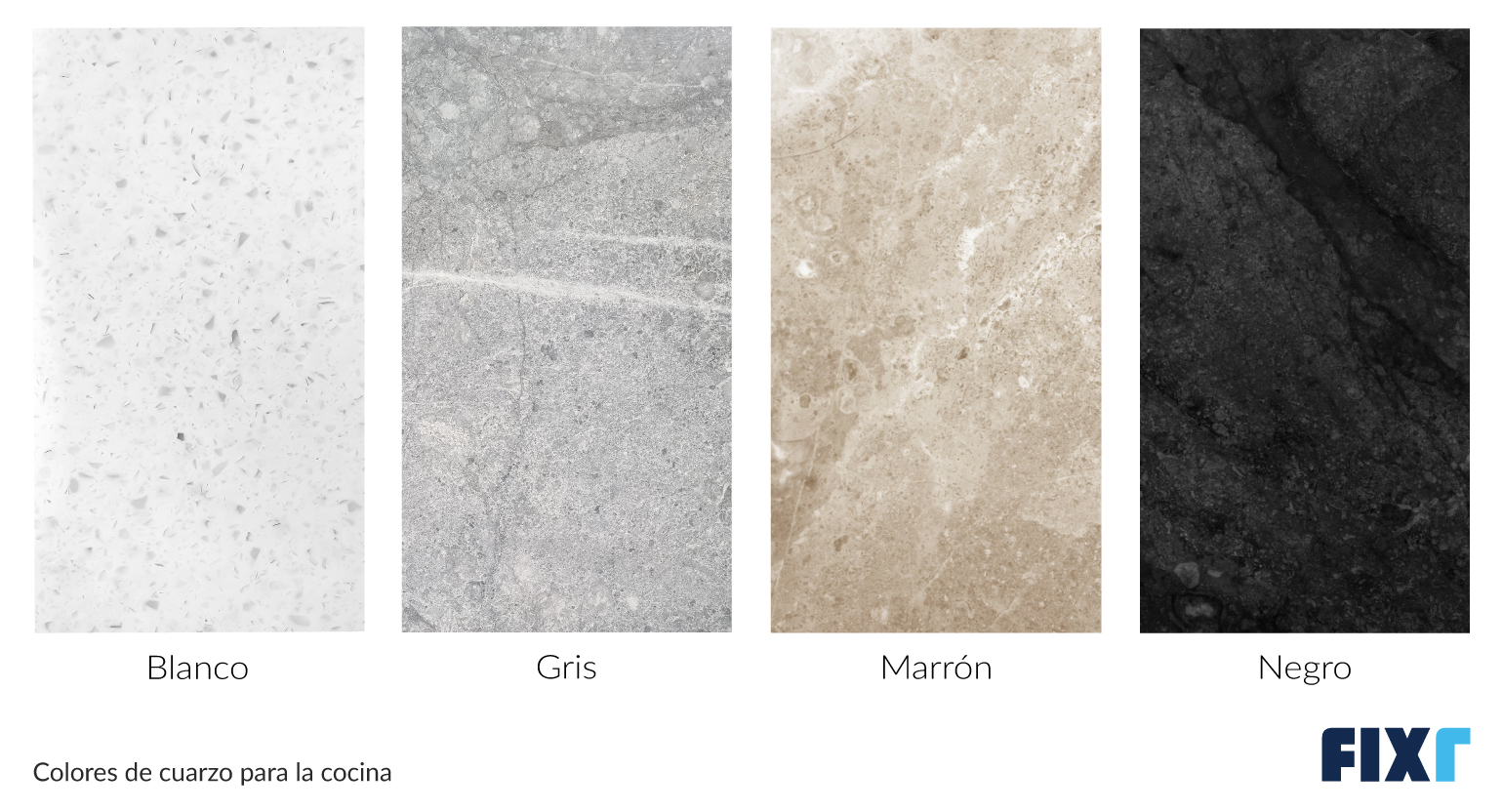 Colores de cuarzo para la cocina